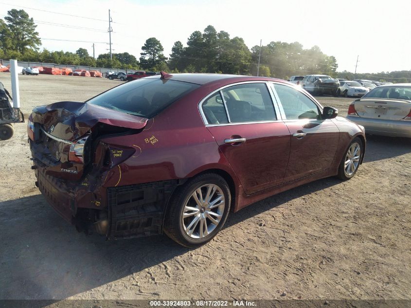 2013 HYUNDAI GENESIS 3.8L KMHGC4DD8DU214173