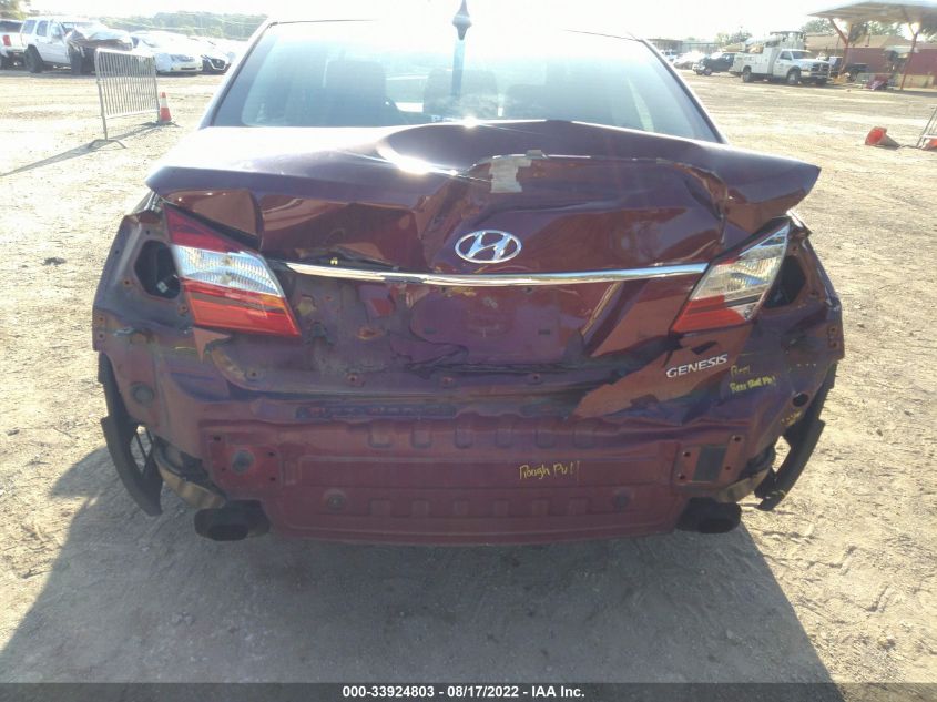 2013 HYUNDAI GENESIS 3.8L KMHGC4DD8DU214173