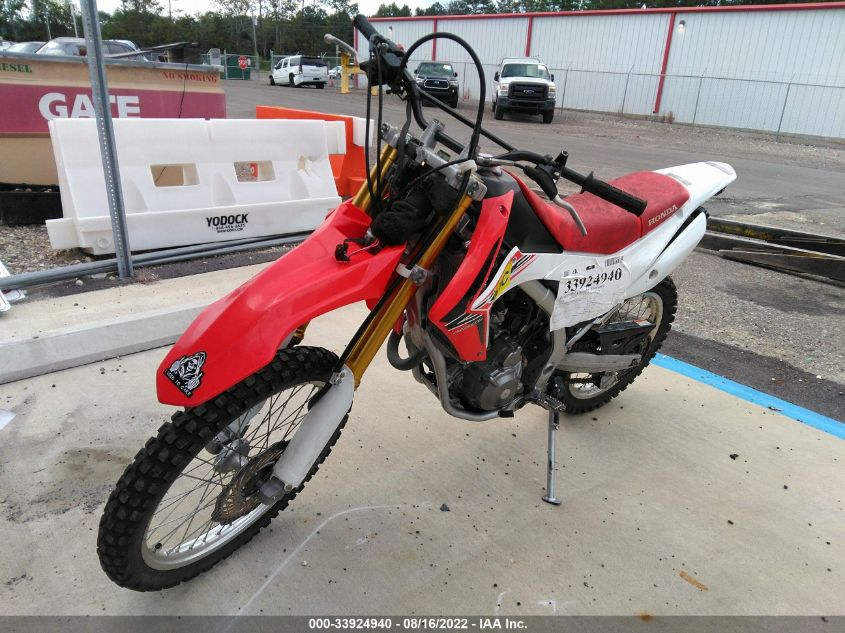 2015 HONDA CRF250 L MLHMD3818F5200721