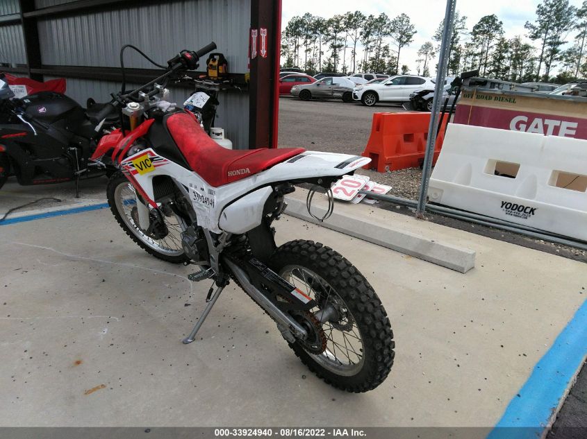 2015 HONDA CRF250 L MLHMD3818F5200721
