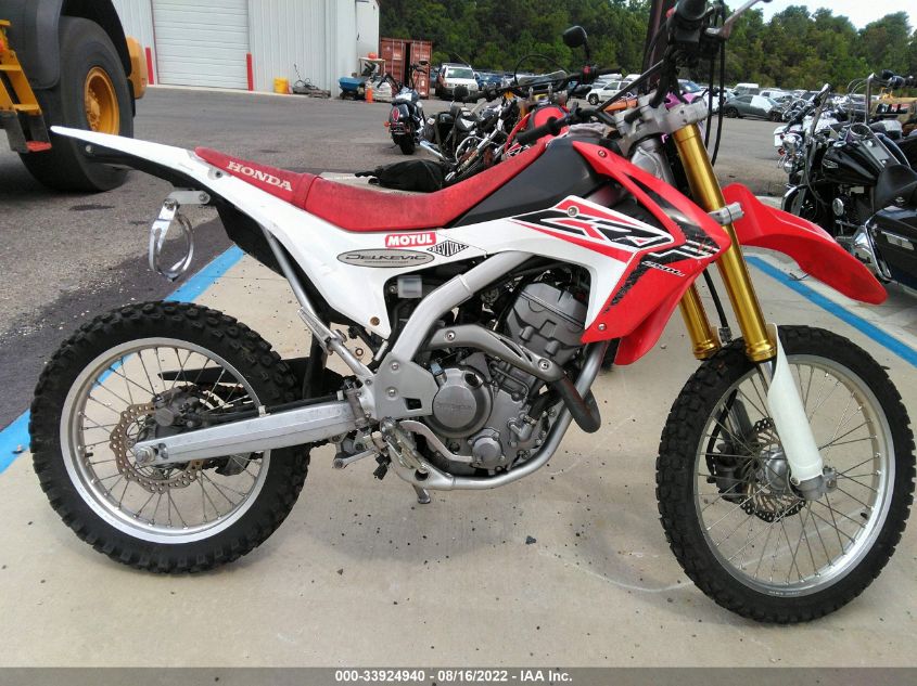 2015 HONDA CRF250 L MLHMD3818F5200721