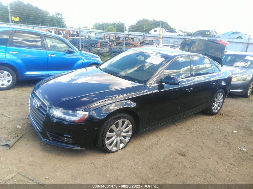 2013 AUDI A4 PREMIUM WAUBFAFL2DA068019