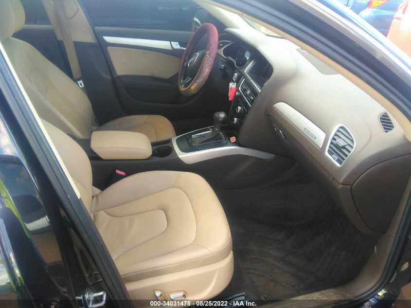 2013 AUDI A4 PREMIUM WAUBFAFL2DA068019