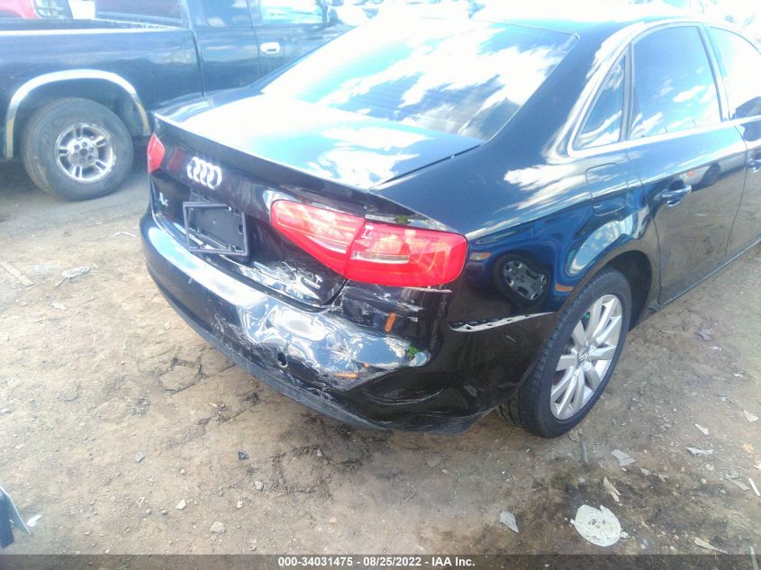 2013 AUDI A4 PREMIUM WAUBFAFL2DA068019