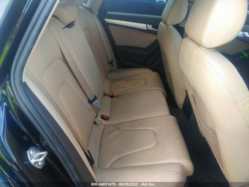 2013 AUDI A4 PREMIUM WAUBFAFL2DA068019