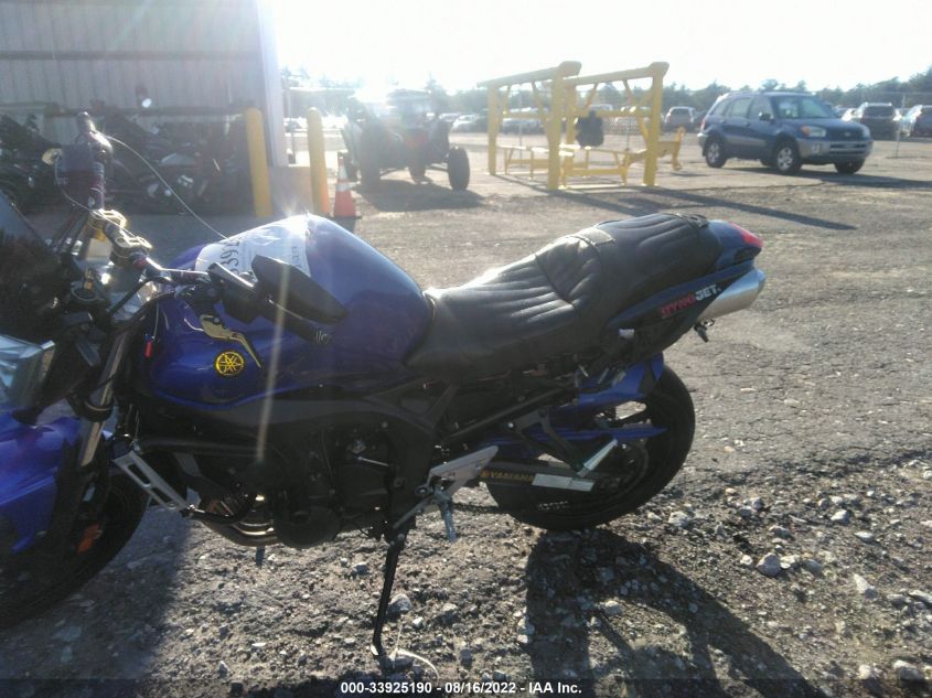 2007 YAMAHA FZ6 SHG JYARJ13E17A002955