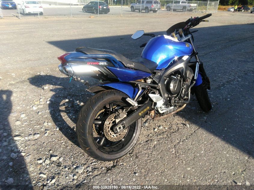 2007 YAMAHA FZ6 SHG JYARJ13E17A002955