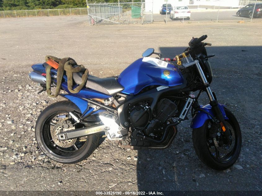 2007 YAMAHA FZ6 SHG JYARJ13E17A002955