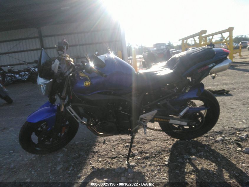 2007 YAMAHA FZ6 SHG JYARJ13E17A002955