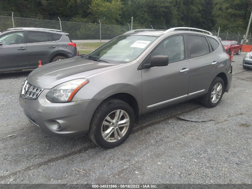2015 NISSAN ROGUE SELECT S JN8AS5MV8FW762830