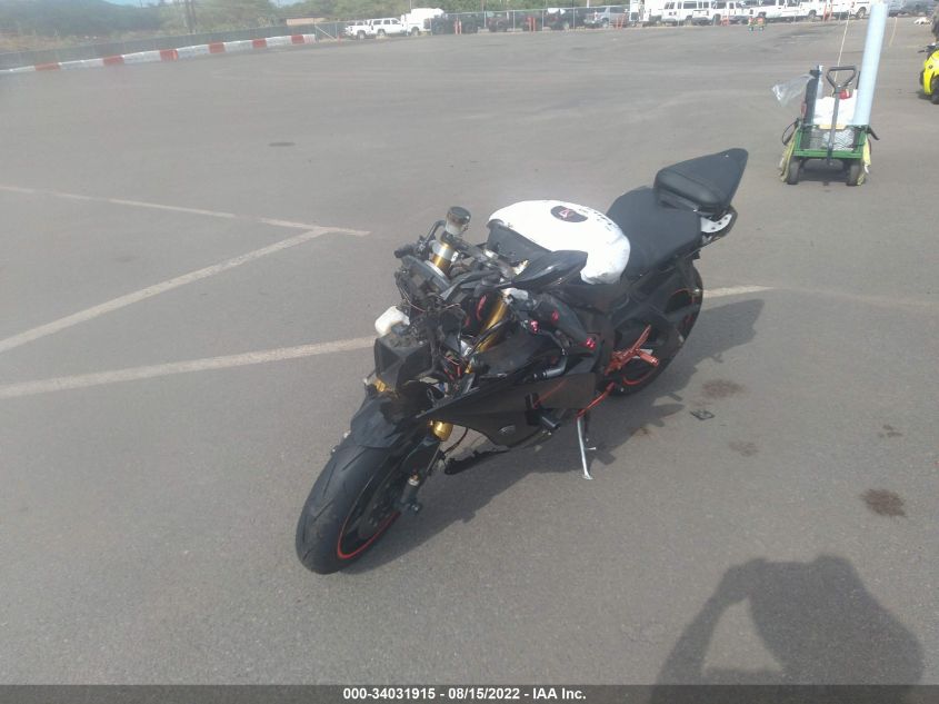 2009 YAMAHA YZFR6 JYARJ16E99A017248