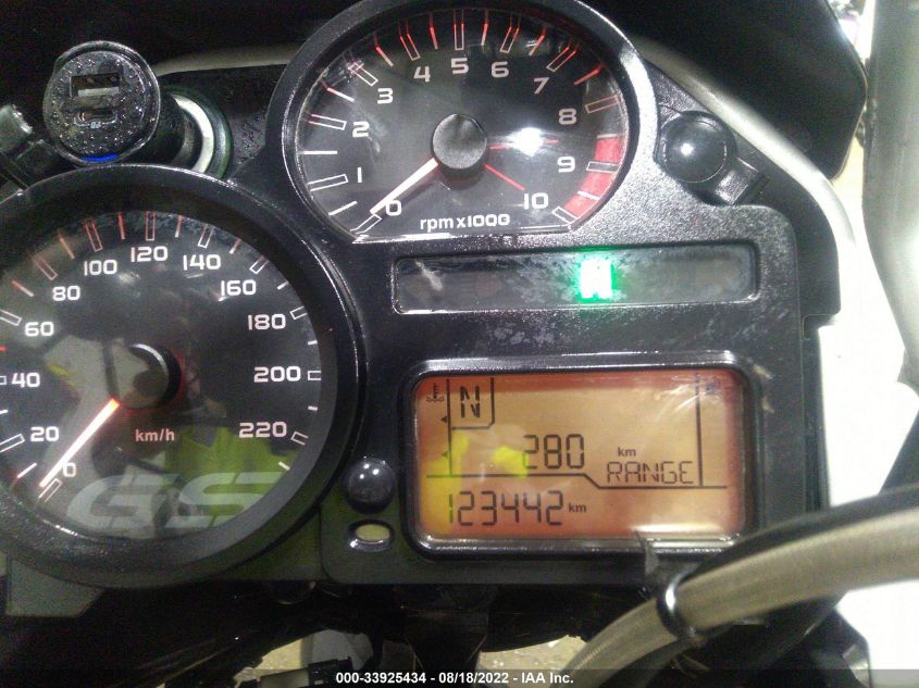 2010 BMW R1200 GS ADVENTURE WB1047008AZY03811