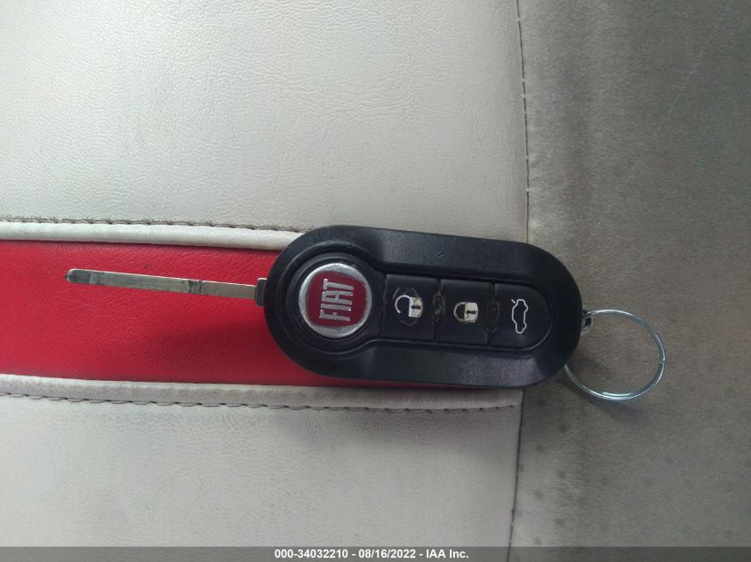 2013 FIAT 500E BATTERY ELECTRIC 3C3CFFGEXDT744430