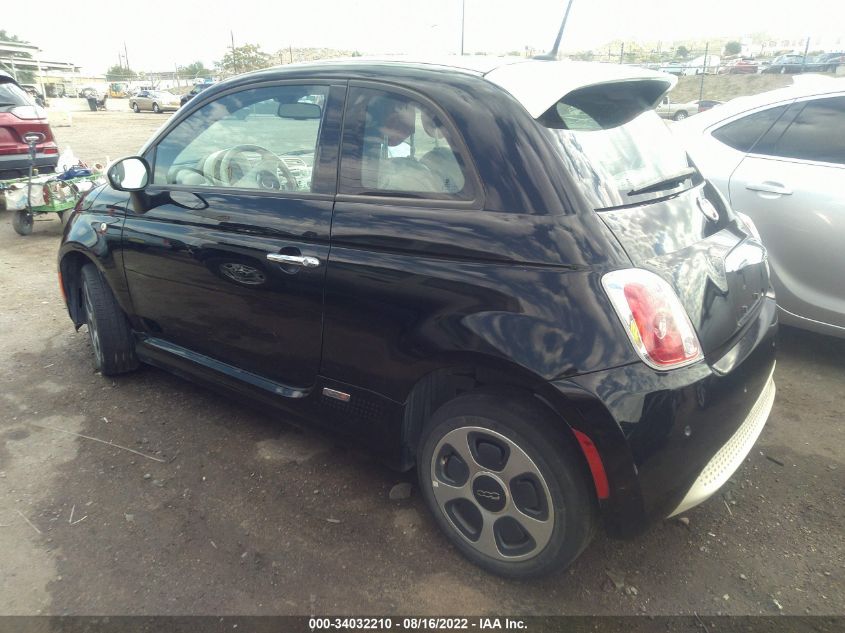 2013 FIAT 500E BATTERY ELECTRIC 3C3CFFGEXDT744430