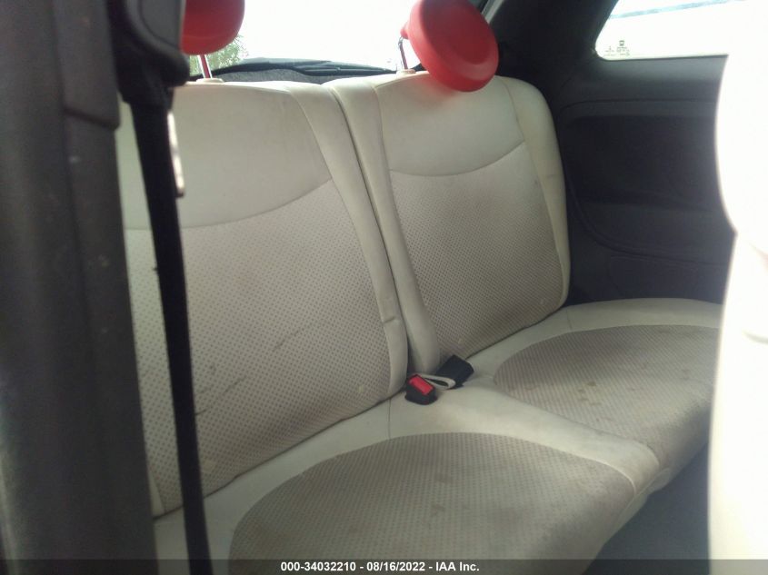 2013 FIAT 500E BATTERY ELECTRIC 3C3CFFGEXDT744430