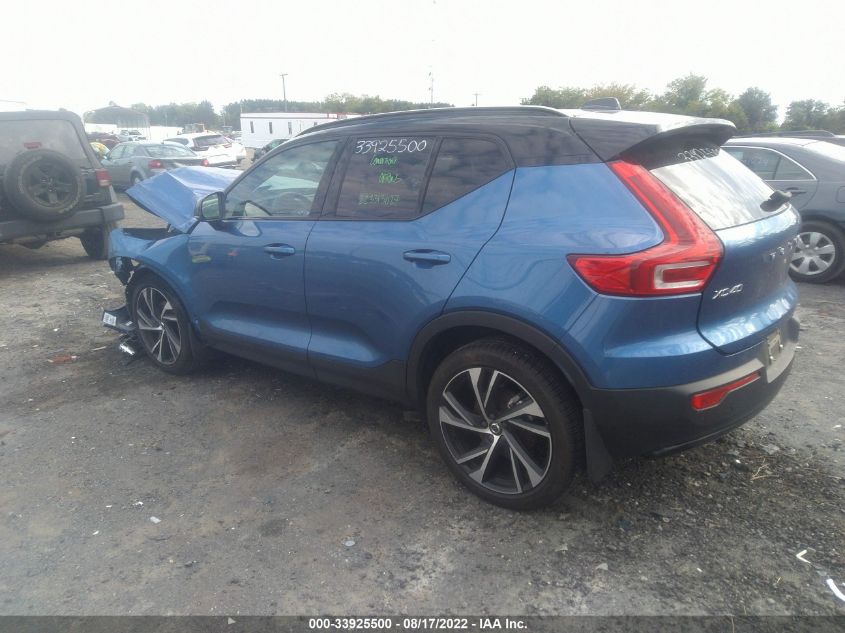 2021 VOLVO XC40 R-DESIGN YV4162UM2M2436691