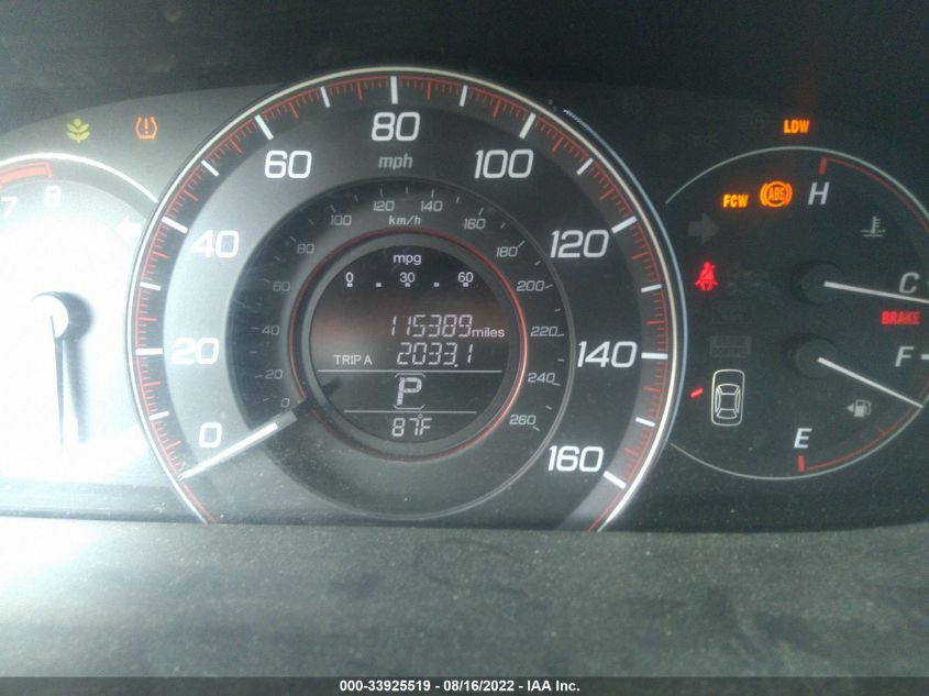 2013 HONDA ACCORD CPE EX-L 1HGCT1B88DA021760