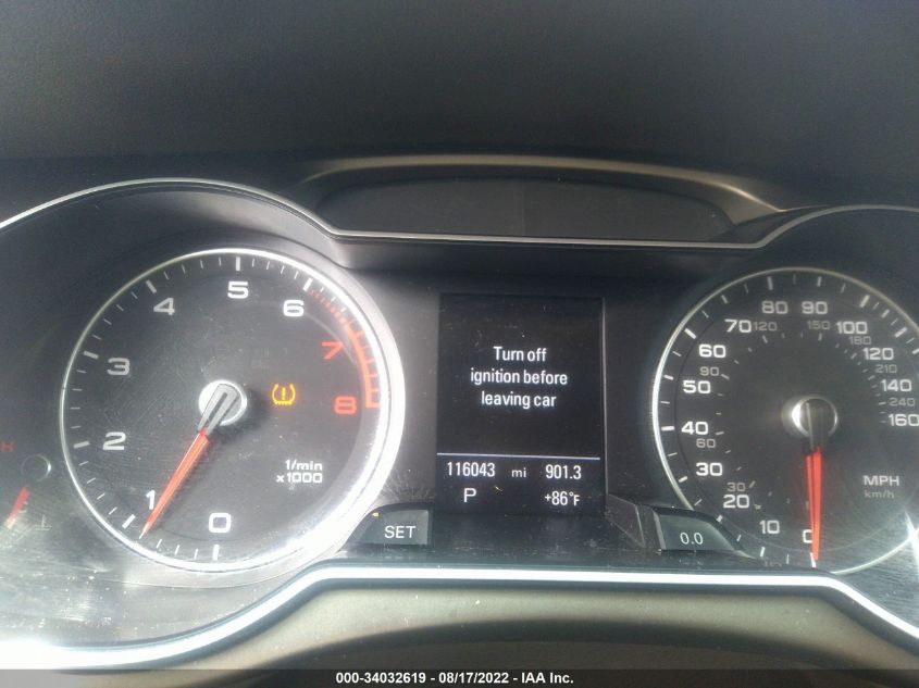 2014 AUDI A4 PREMIUM PLUS WAUFFAFLXEA128194