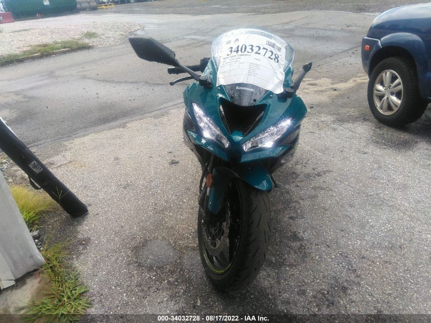 2021 KAWASAKI ZX636 K JKBZXJH13MA008332