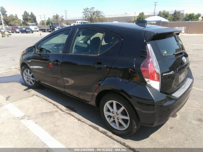 2016 TOYOTA PRIUS C ONE/TWO/THREE/FOUR JTDKDTB30G1138177