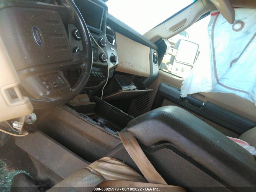 2013 FORD F250 SUPER DUTY 1FT7W2BT6DEB46380