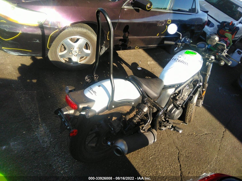 VIN MLHPC5616M5400038 2021 HONDA CMX500