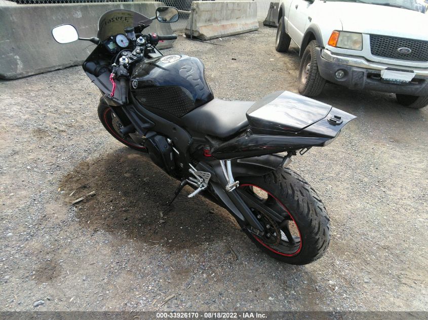 2008 YAMAHA YZFR6 S JYARJ06E88A036849