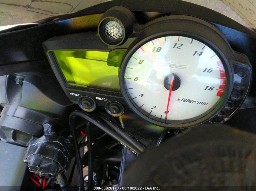 2008 YAMAHA YZFR6 S JYARJ06E88A036849