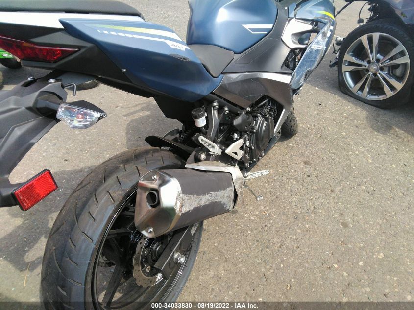 2022 KAWASAKI EX400 JKAEXKG1XNDAH2666