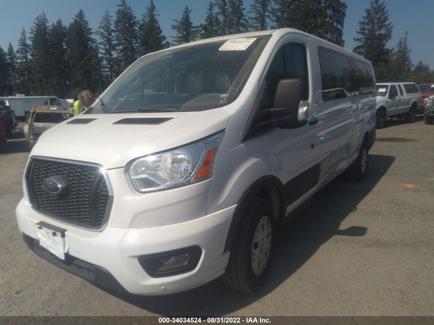 2021 FORD TRANSIT PASSENGER WAGON XL/XLT 1FBAX2Y8XMKA19630