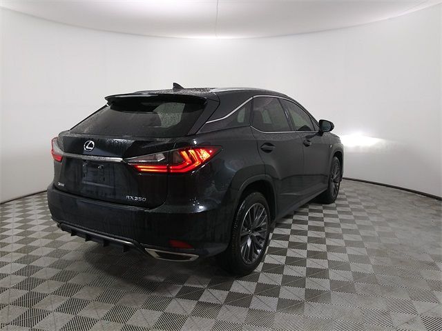2022 LEXUS RX RX 350 F SPORT APPEARANCE 2T2SZMDA8NC332897
