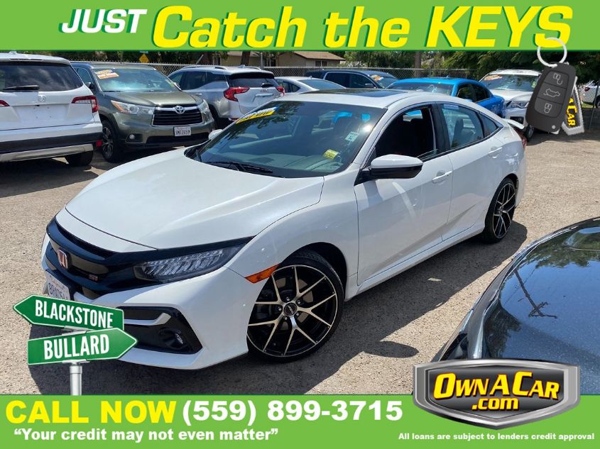 2020 HONDA CIVIC SI SEDAN 2HGFC1E53LH703069