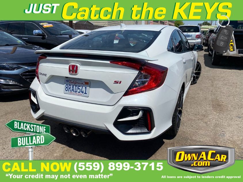 2020 HONDA CIVIC SI SEDAN 2HGFC1E53LH703069