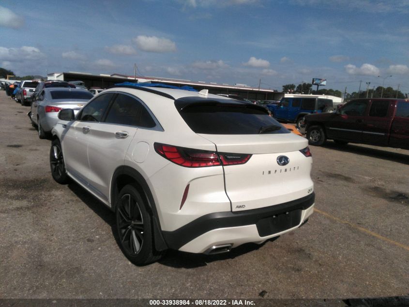 2022 INFINITI QX55 LUXE 3PCAJ5J35NF111708