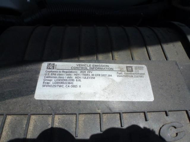2020 CHEVROLET EXPRESS PASSENGER LT 1GAZGPFG9L1167092