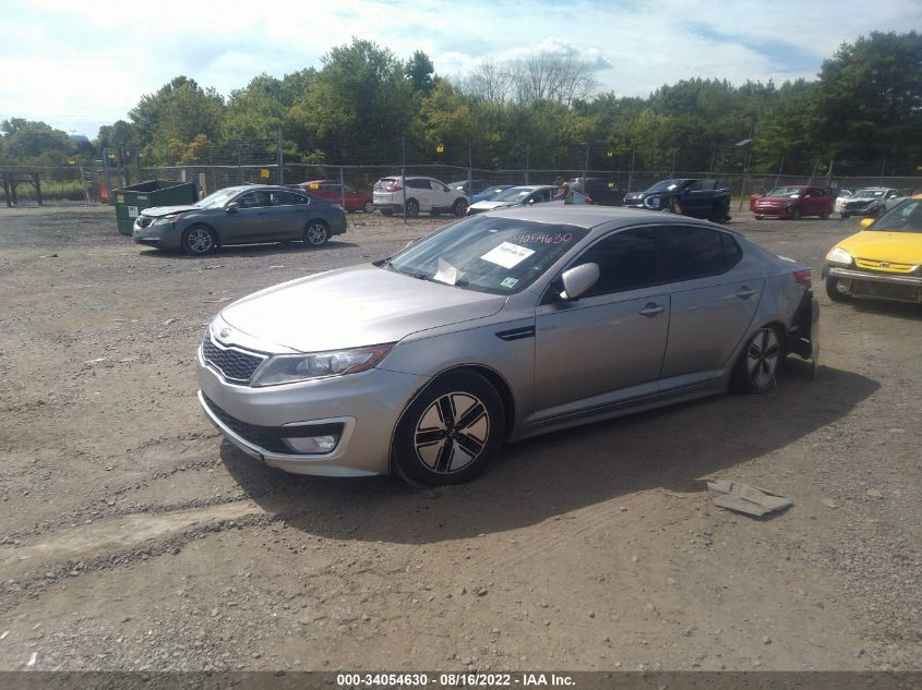 2013 KIA OPTIMA HYBRID LX KNAGM4AD1D5042131