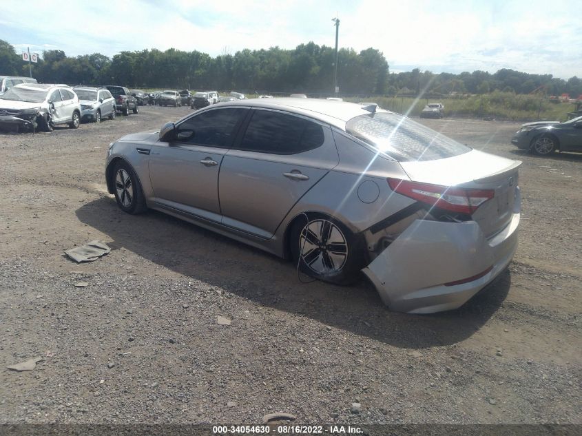 2013 KIA OPTIMA HYBRID LX KNAGM4AD1D5042131