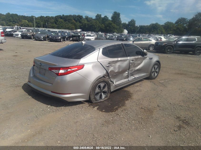2013 KIA OPTIMA HYBRID LX KNAGM4AD1D5042131