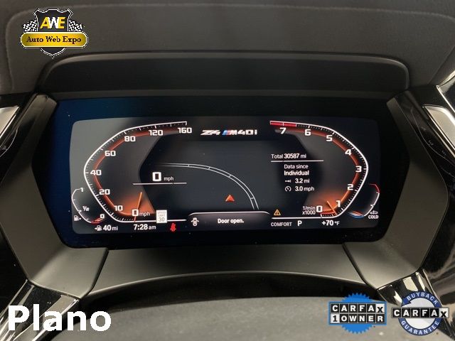 2020 BMW Z4 SDRIVEM40I WBAHF9C08LWW45009