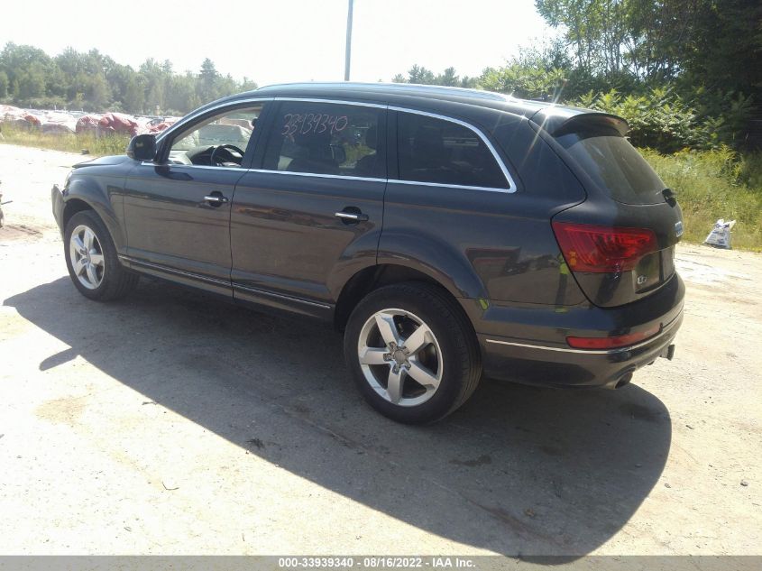2013 AUDI Q7 3.0L TDI PREMIUM PLUS WA1LMAFE0DD007971