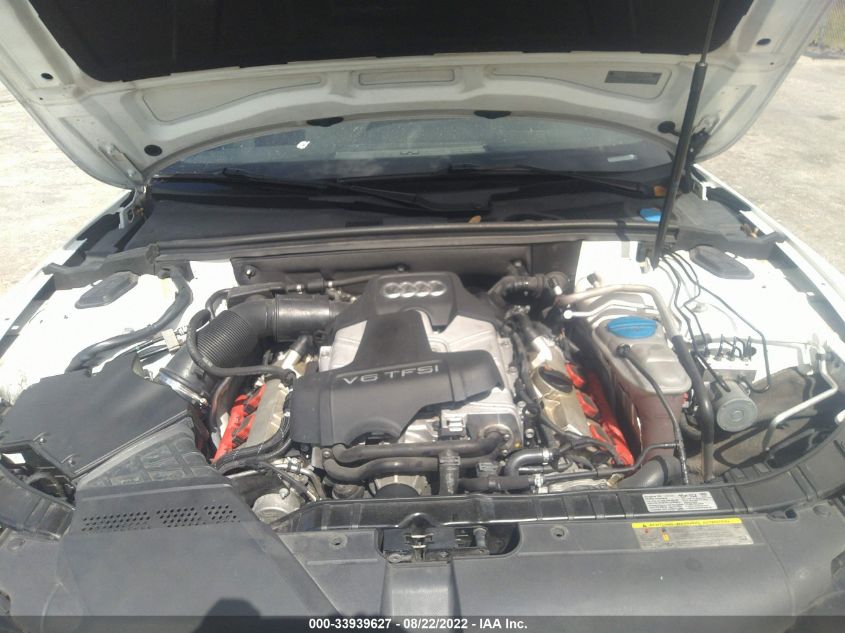 2013 AUDI S5 PREMIUM PLUS WAUCGAFRXDA015932