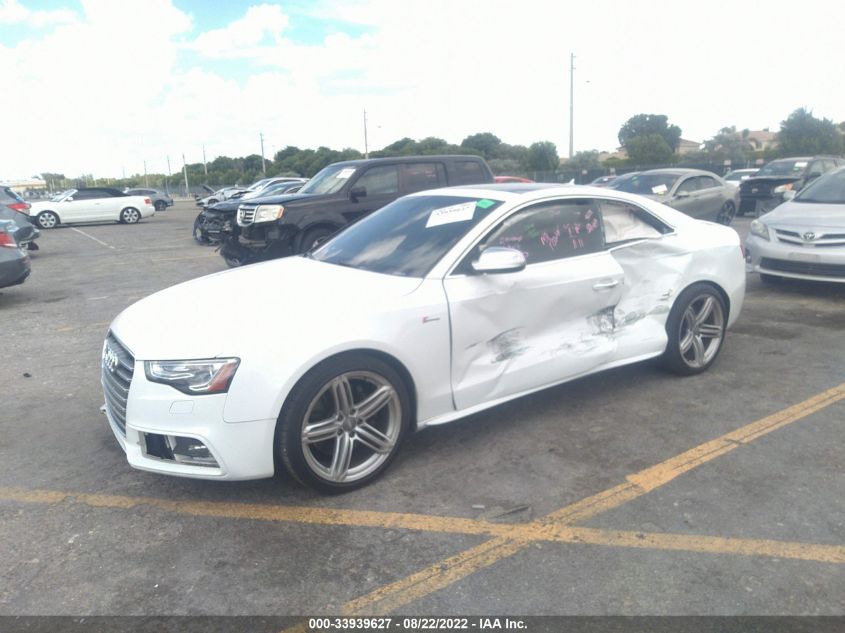 2013 AUDI S5 PREMIUM PLUS WAUCGAFRXDA015932