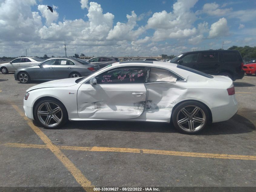 2013 AUDI S5 PREMIUM PLUS WAUCGAFRXDA015932