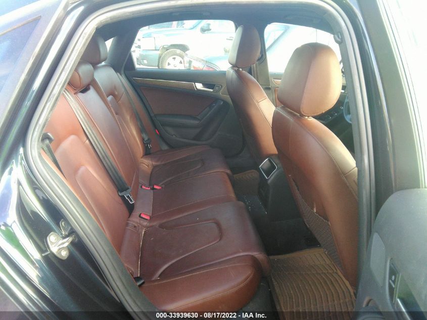 2014 AUDI A4 PREMIUM WAUAFAFL4EA061411
