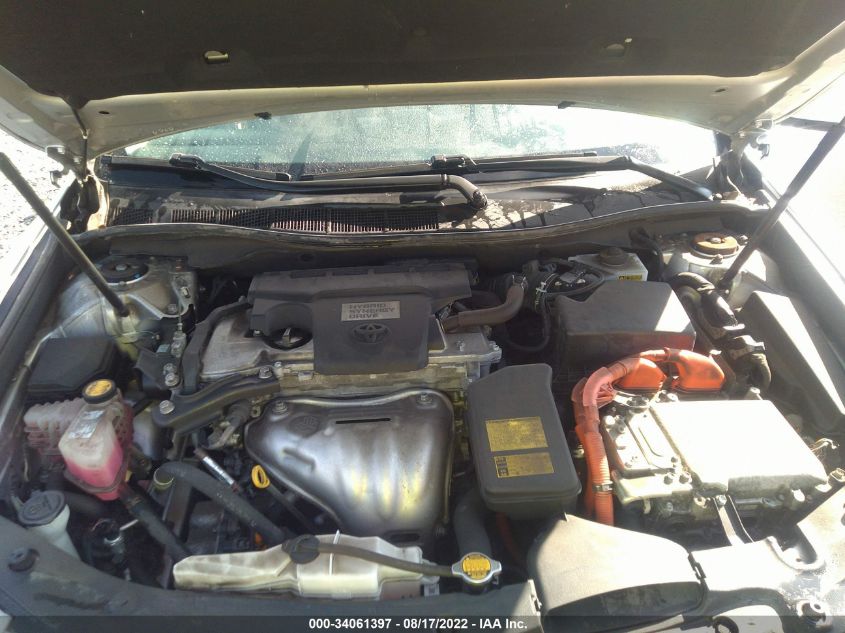 2013 TOYOTA CAMRY HYBRID LE/XLE 4T1BD1FK3DU071019