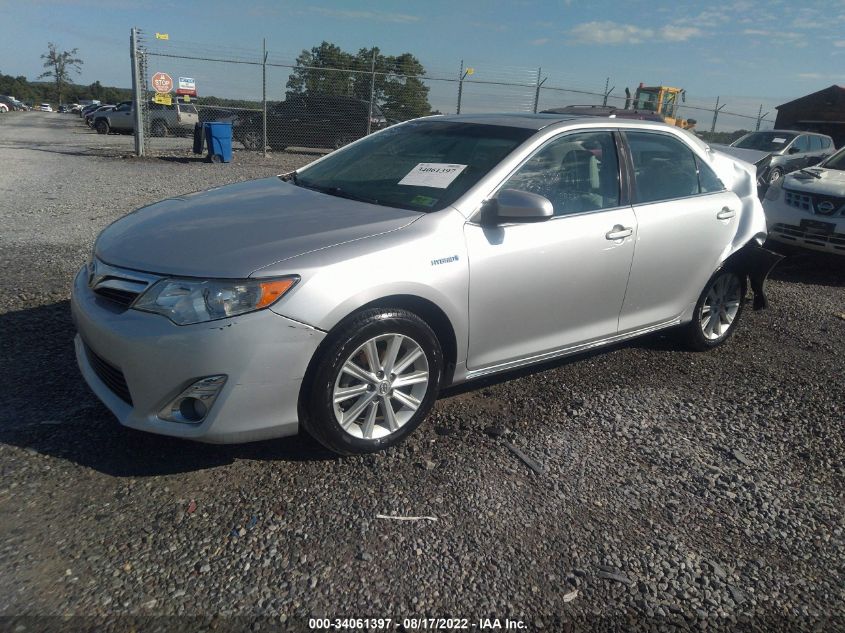 2013 TOYOTA CAMRY HYBRID LE/XLE 4T1BD1FK3DU071019