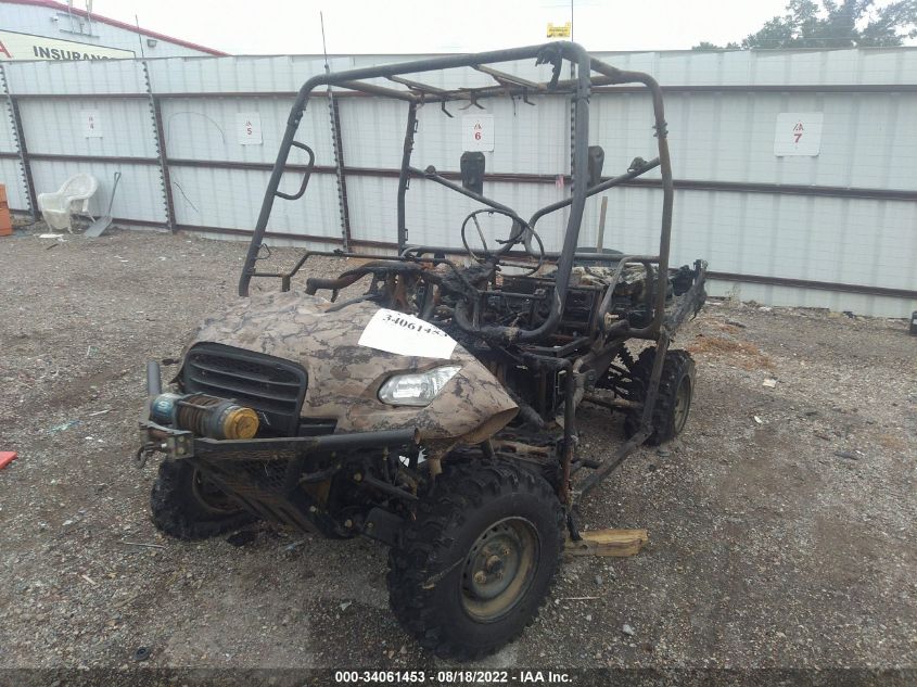 2012 HONDA MUV700 3H1VE0112CD300800