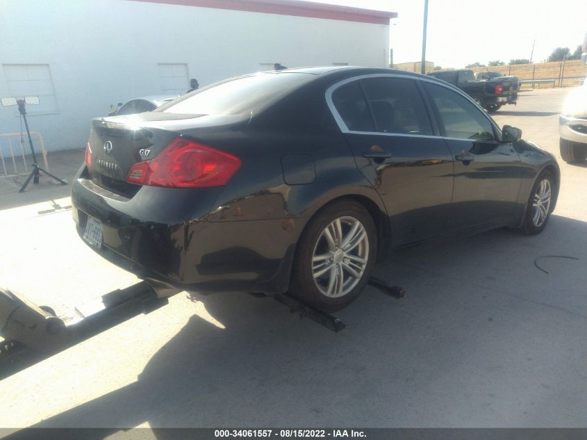 2013 INFINITI G37 SEDAN JOURNEY JN1CV6AP4DM303099
