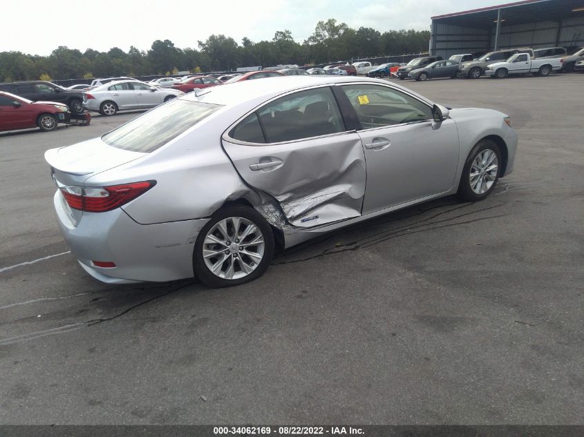2013 LEXUS ES 300H HYBRID JTHBW1GG7D2028578