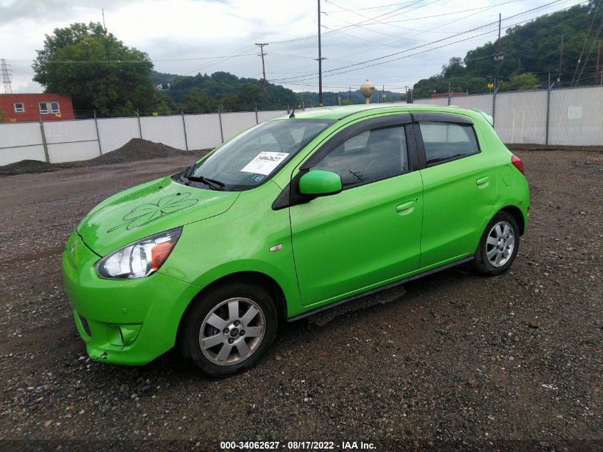 2014 MITSUBISHI MIRAGE ES ML32A4HJ1EH006752
